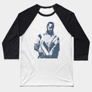 Nipsey - Blue Vintage Color Baseball T-Shirt